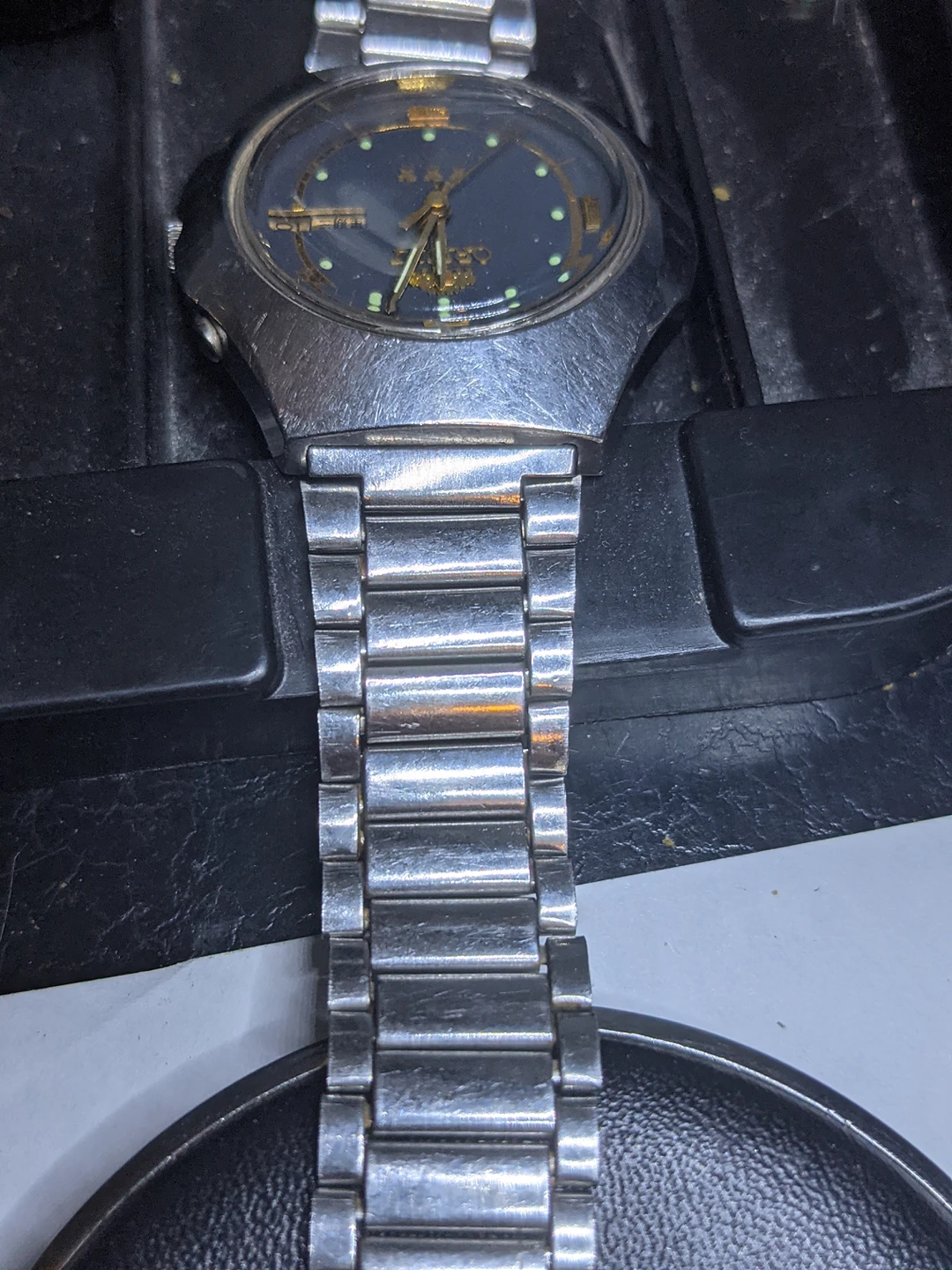 Vintage Orient 3 Star automatic watch. Decent, working condition - photo 4