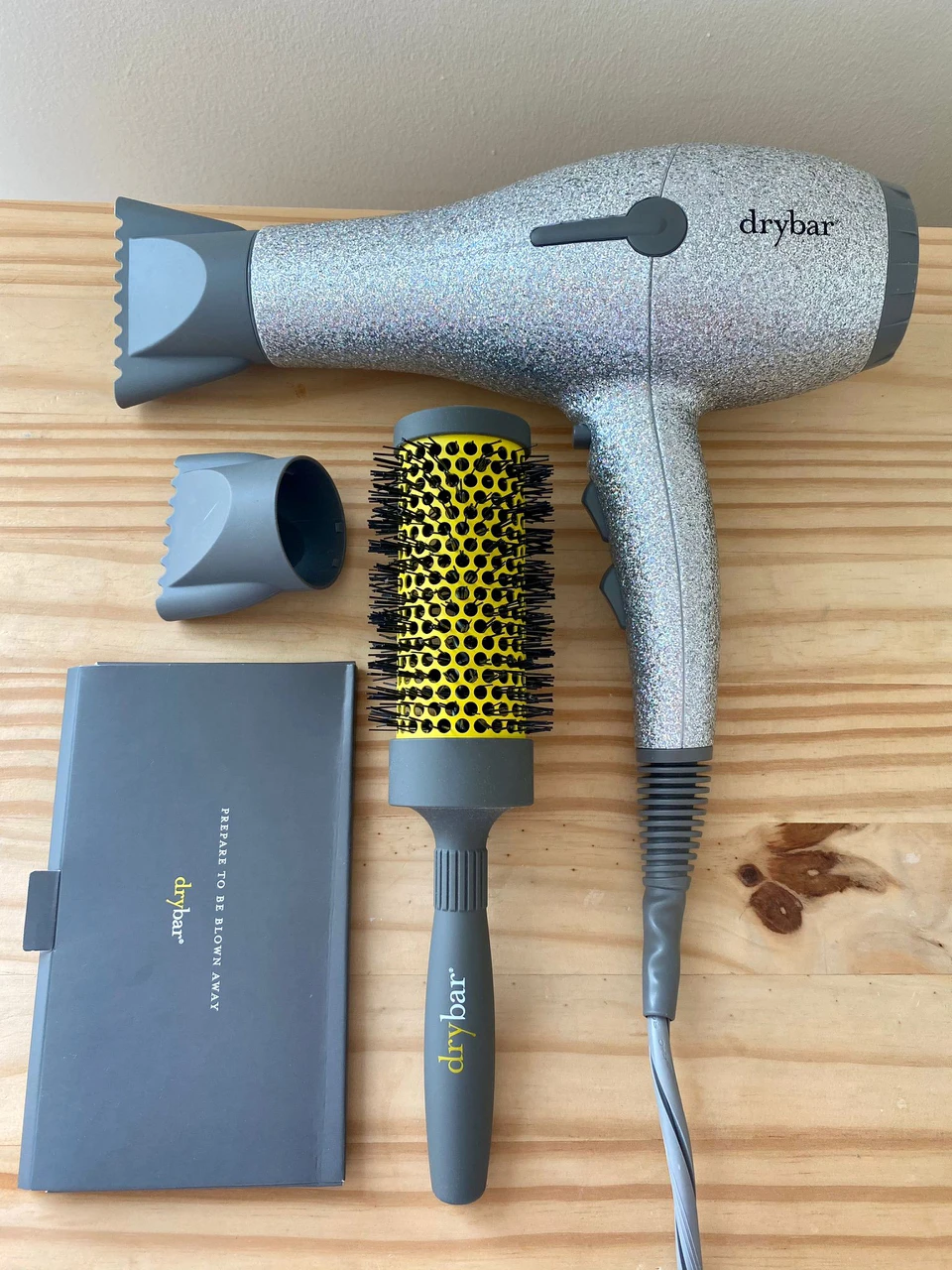 Glitter Gang Drybar sparkly Buttercup Blow Dryer thumbnail