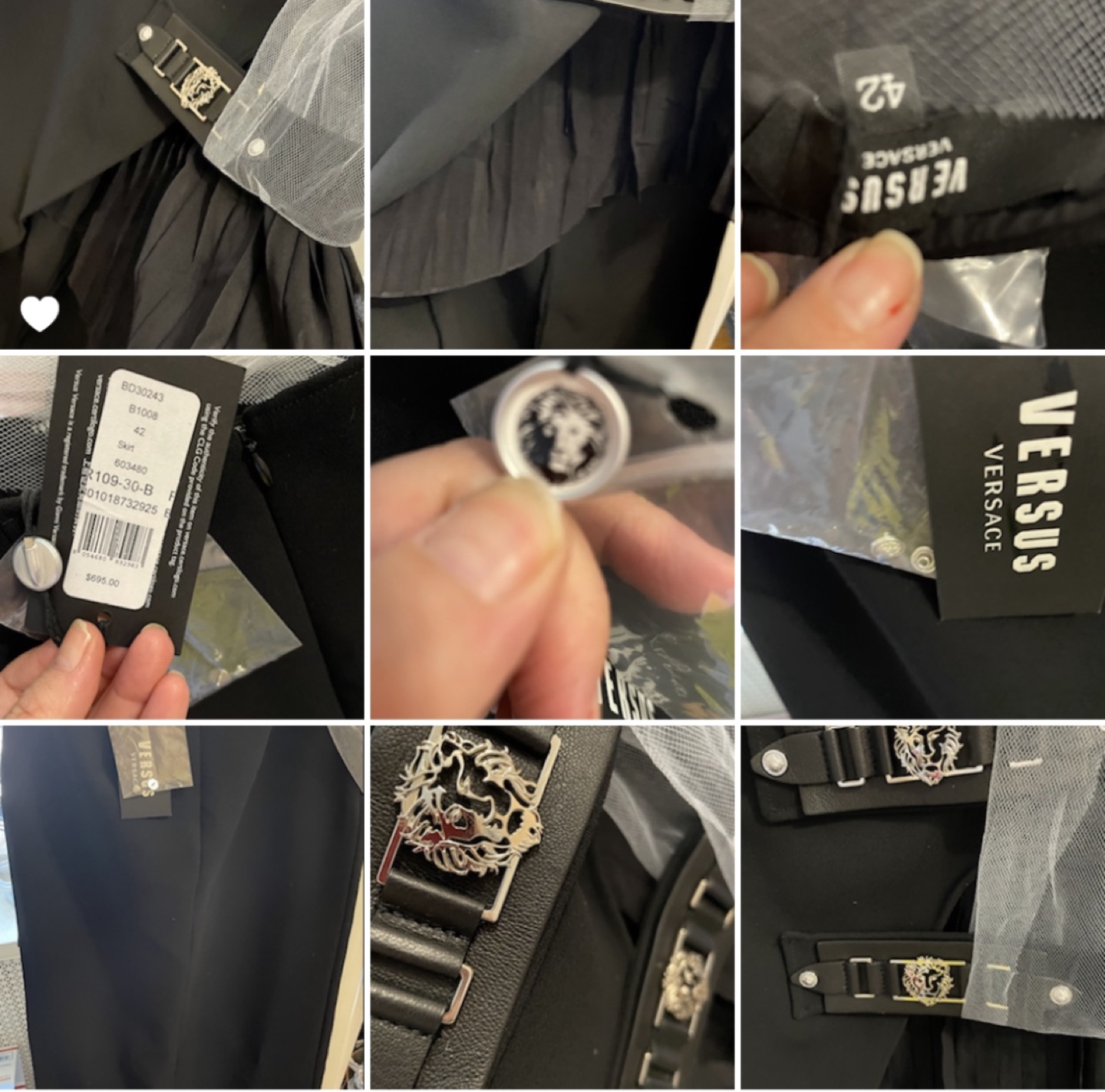 Authentic Versace Versus maxi wide slit - photo 2
