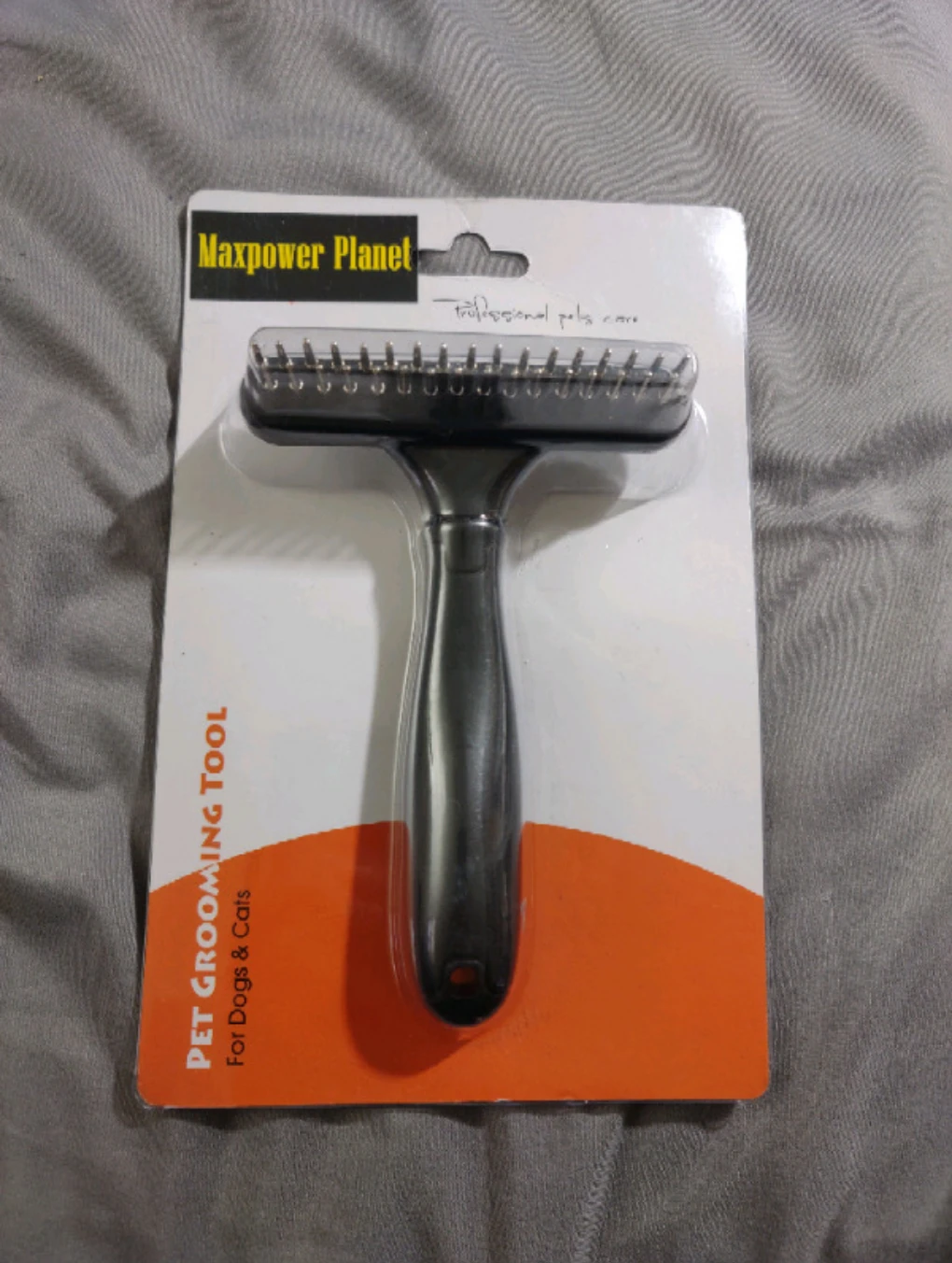 Maxpower Planet Pet Dematting Comb Grooming Brush thumbnail