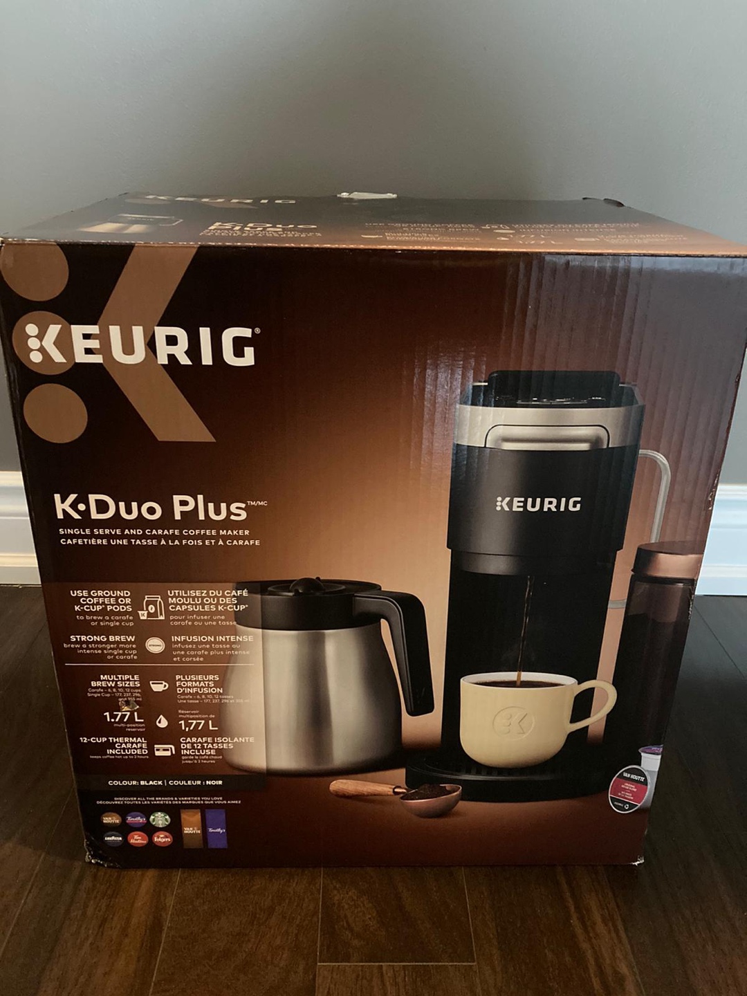 Keurig K-Duo Plus Single serve and carafe coffeemaker thumbnail