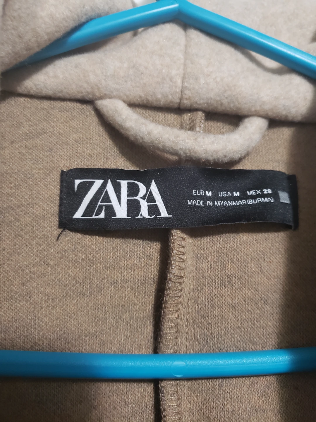 Zara Belted beige coat (knee long) - photo 2