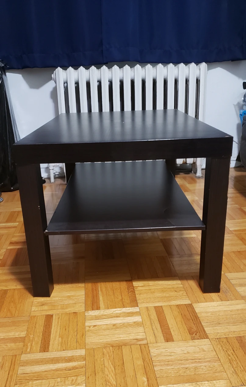 Used Ikea coffee table + side table - photo 2