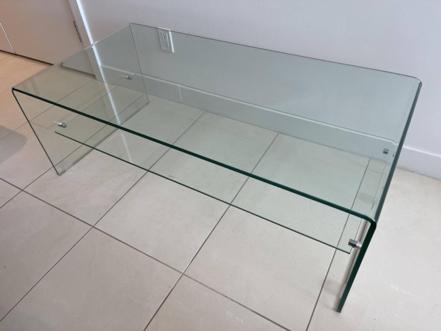 Moe’s Home collection 47 by 23” Sono Glass Coffee Table - photo 3
