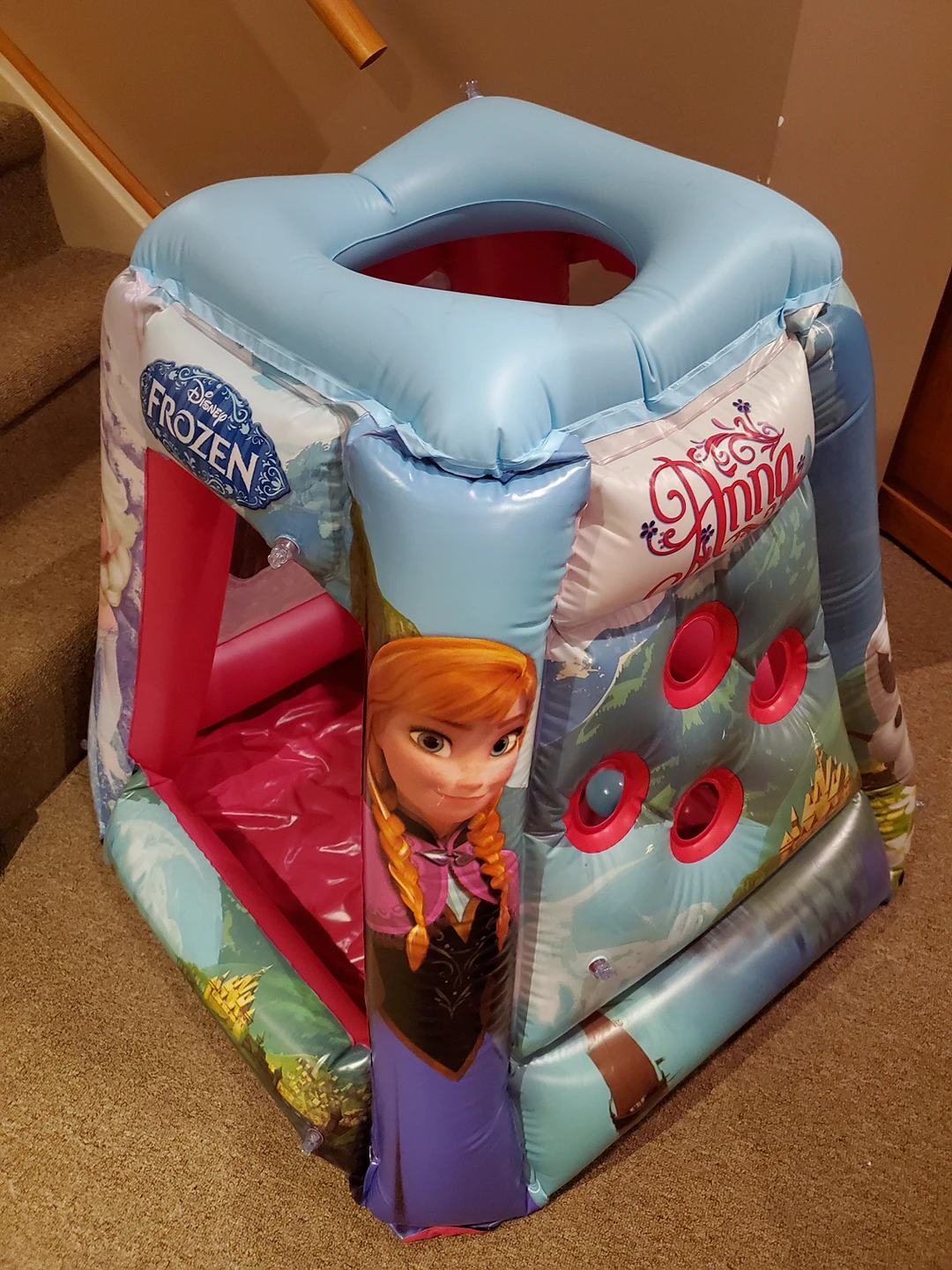 Inflatable castle ballpit - Disney Frozen thumbnail