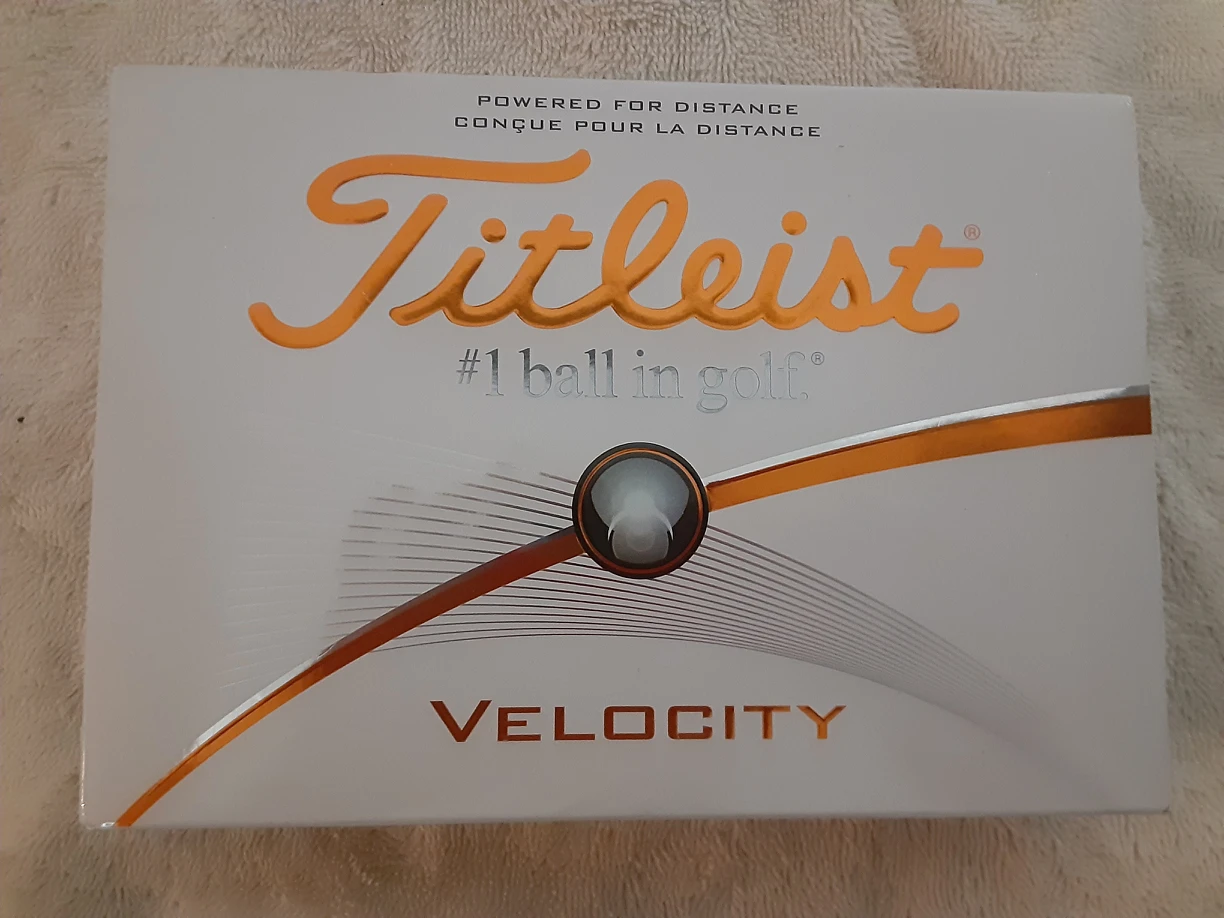 NEW BRAND, 12 Titleist Velocity Golf Ball. - photo 3