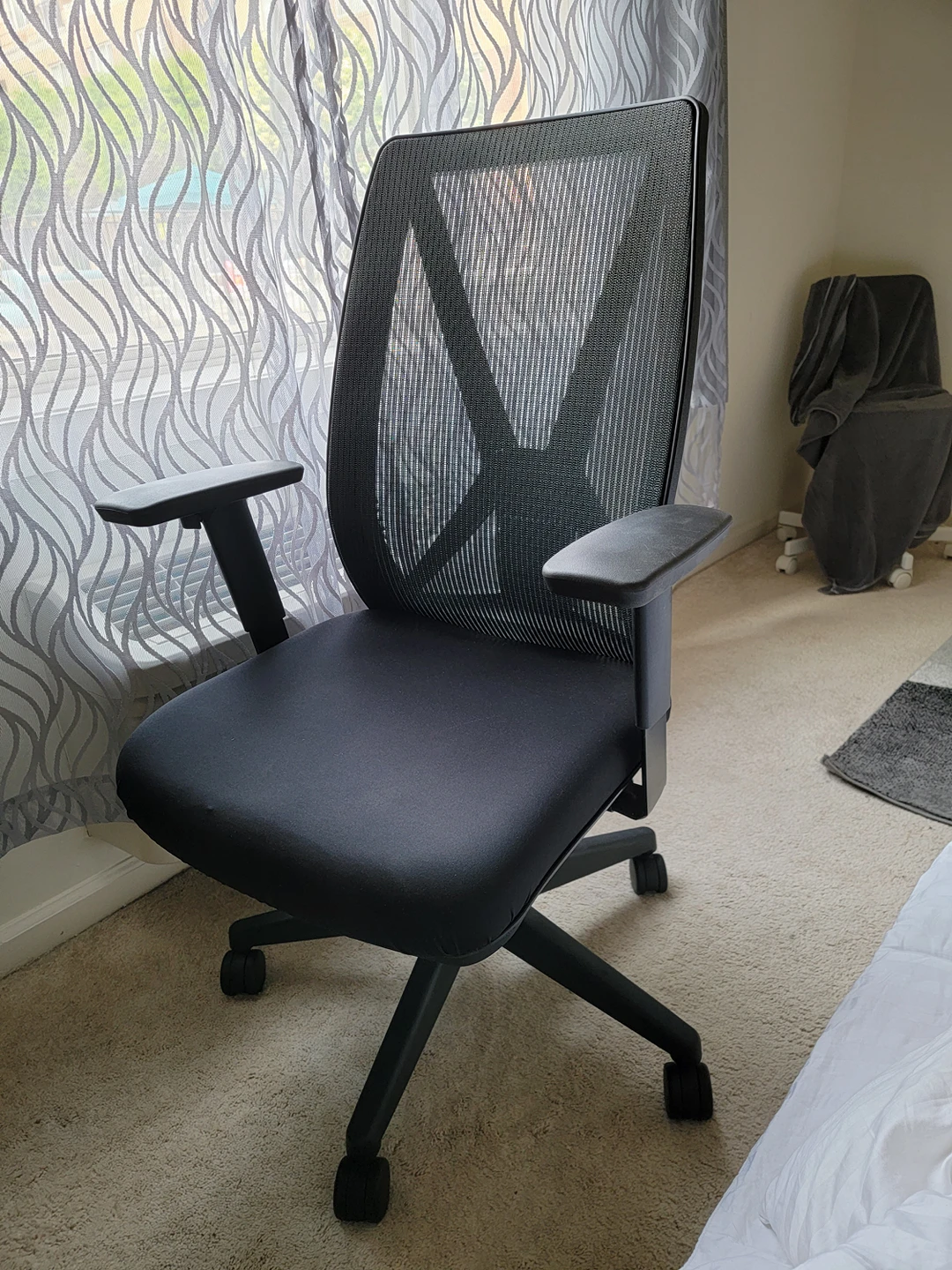 Computer Chair from Staples with cooling fabric