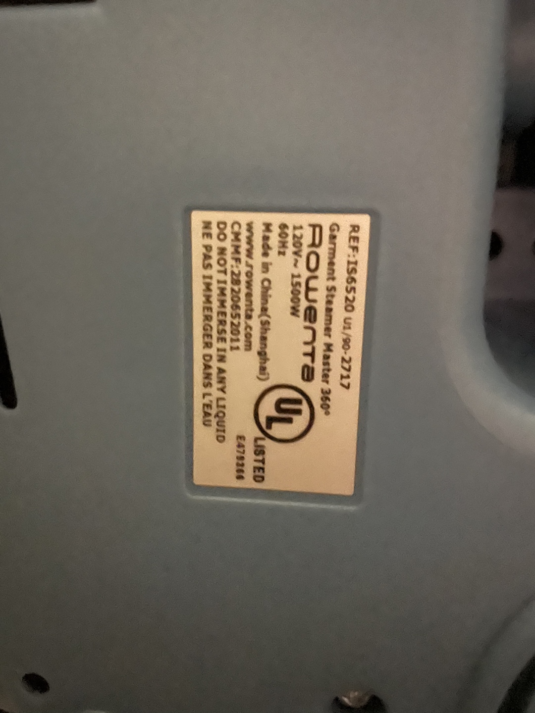 Rowenta Garment Steamer Master 360 image indicator(3)