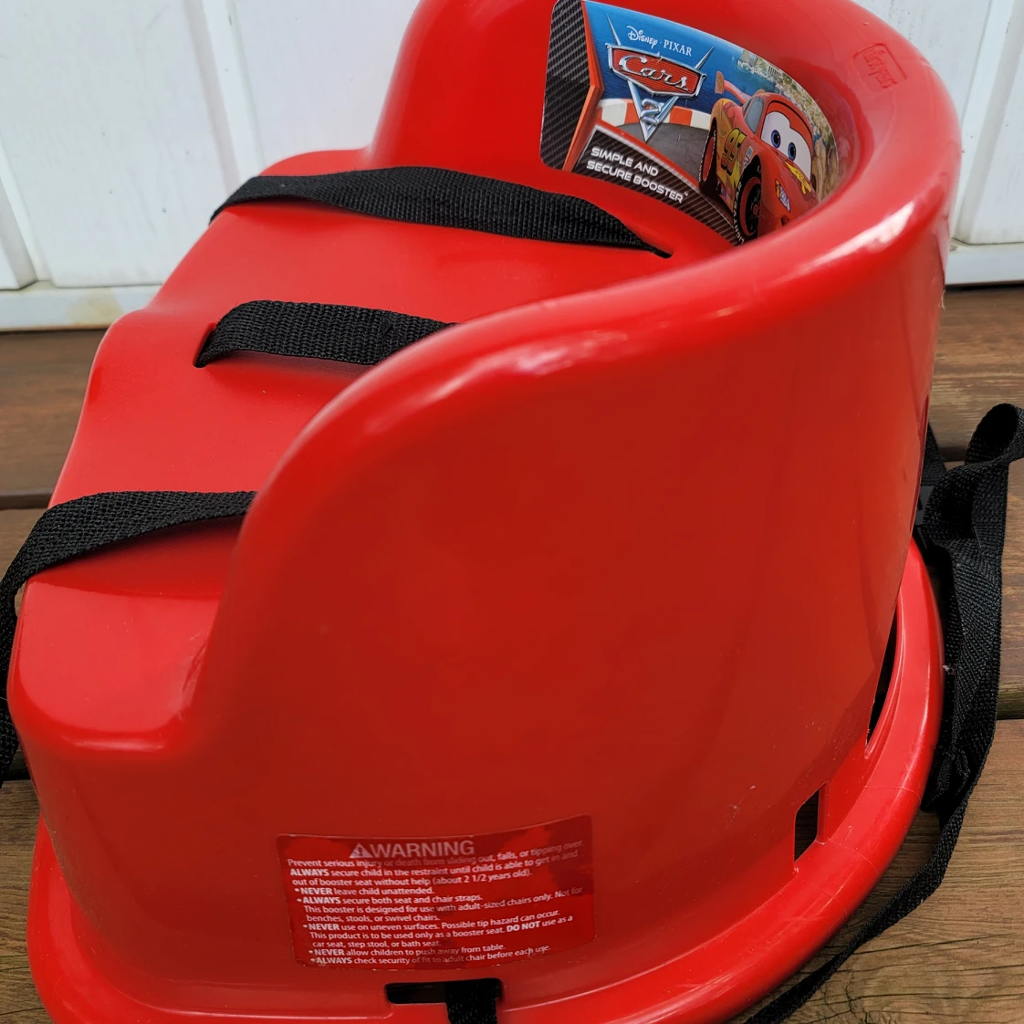 Disney's Pixar Cars feeding booster seat - photo 2