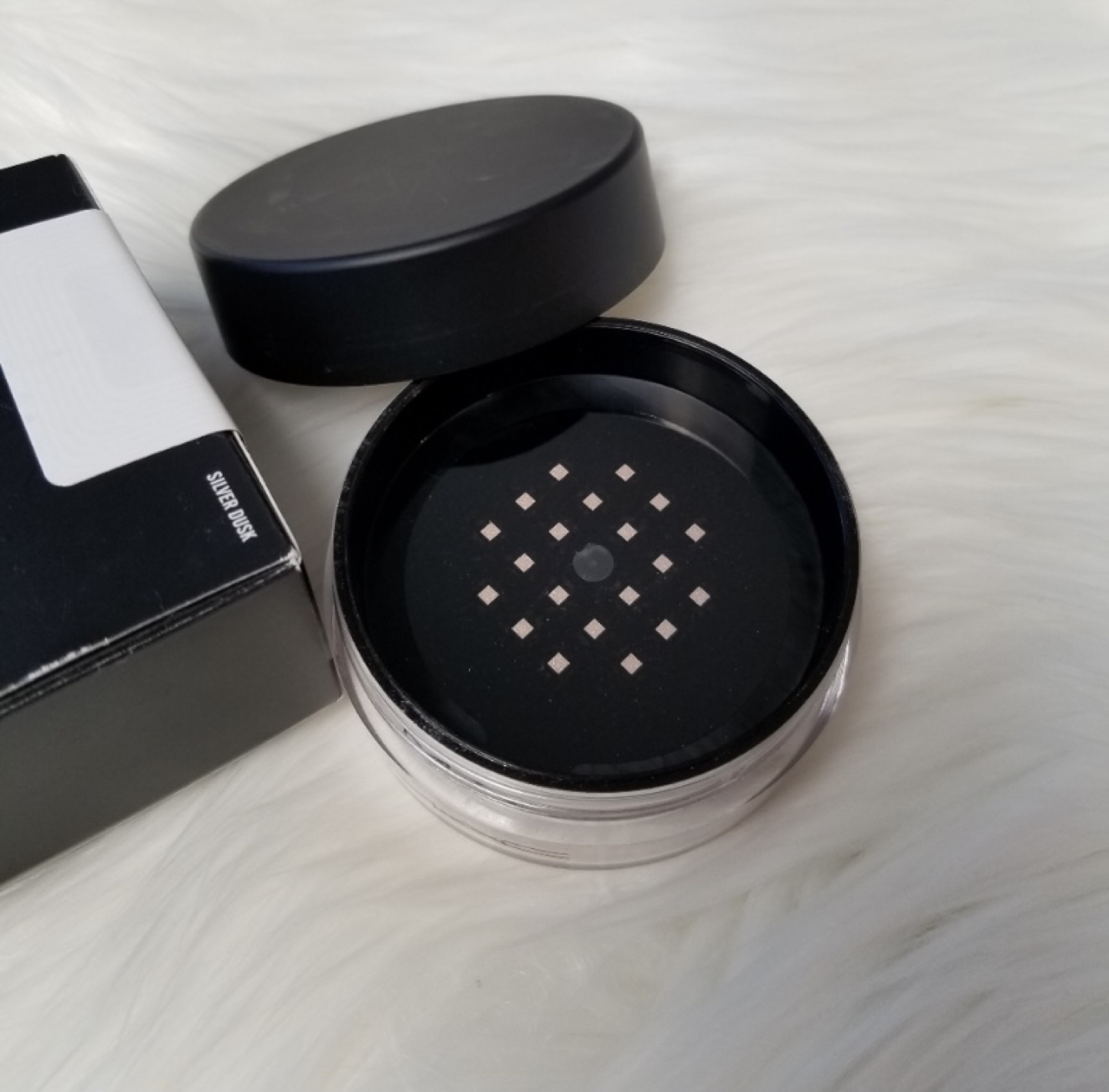 mac iridescent powder silver dusk - photo 2
