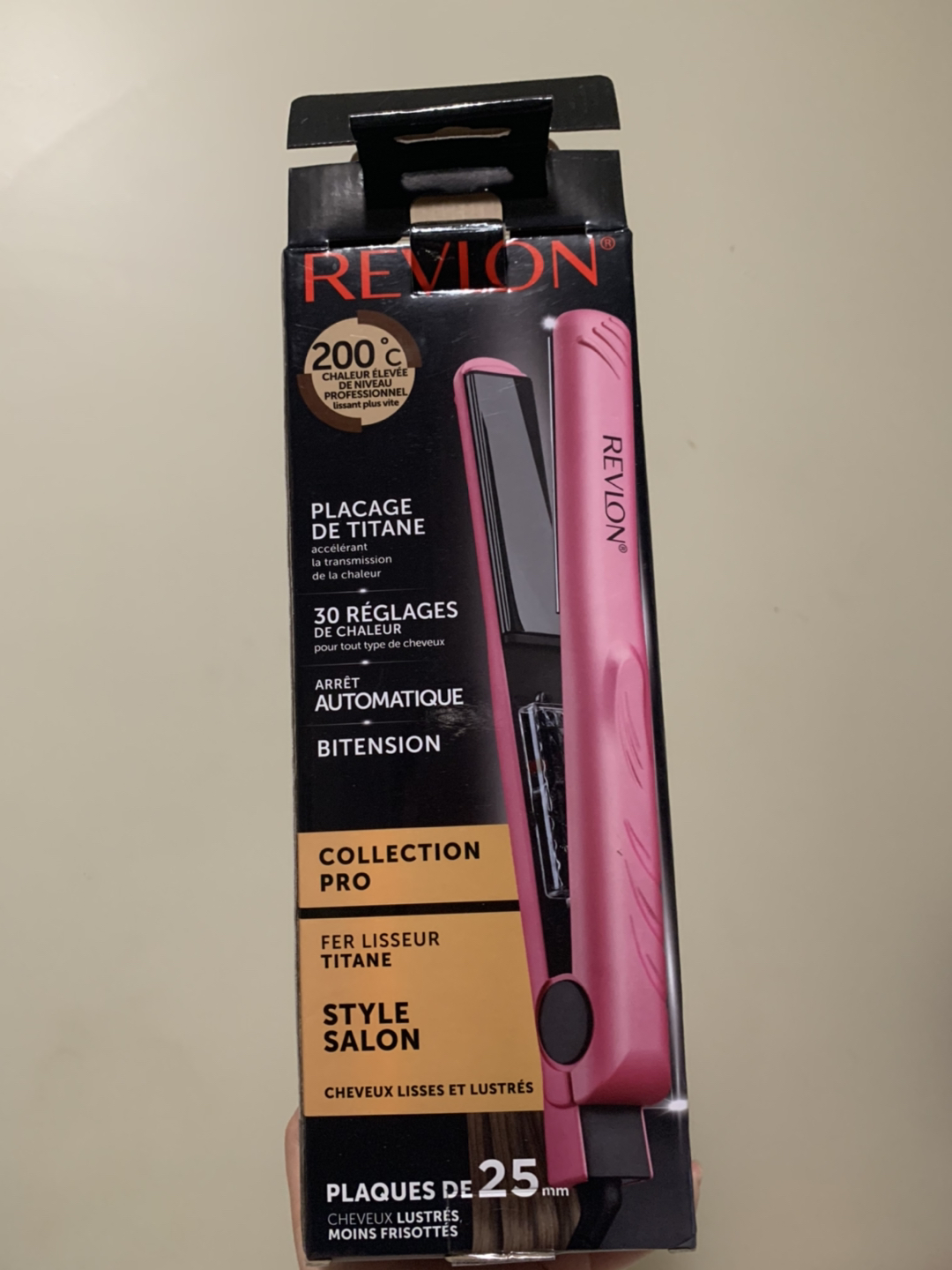 REVLON flat iron