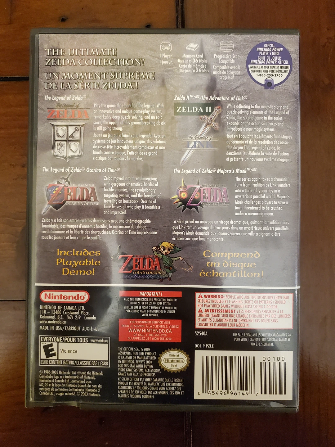 Zelda Collector's Edition for Gamecube - photo 2