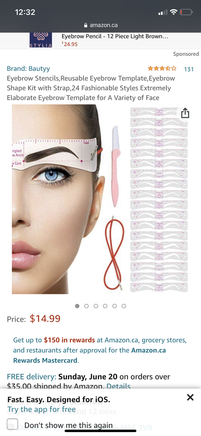 Eyebrow Shape Kit thumbnail