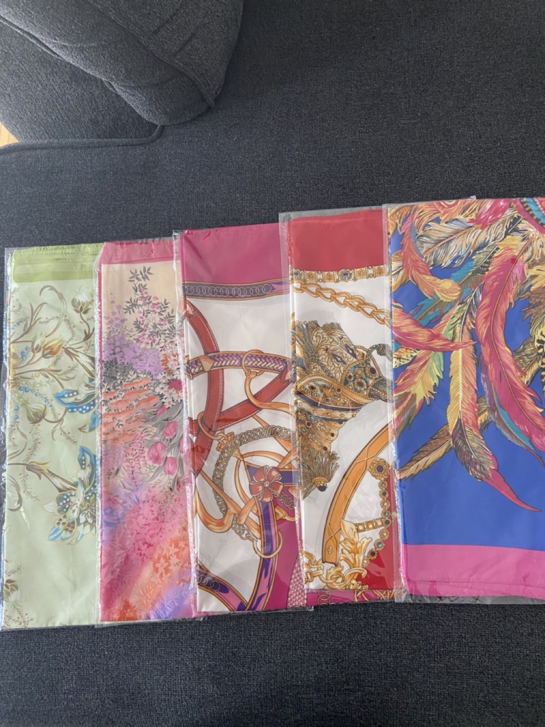 Satin scarves for sale $5 each