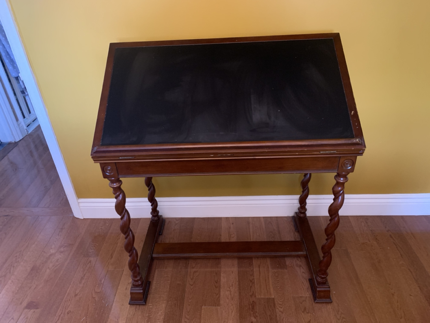 Mahogany drafting table