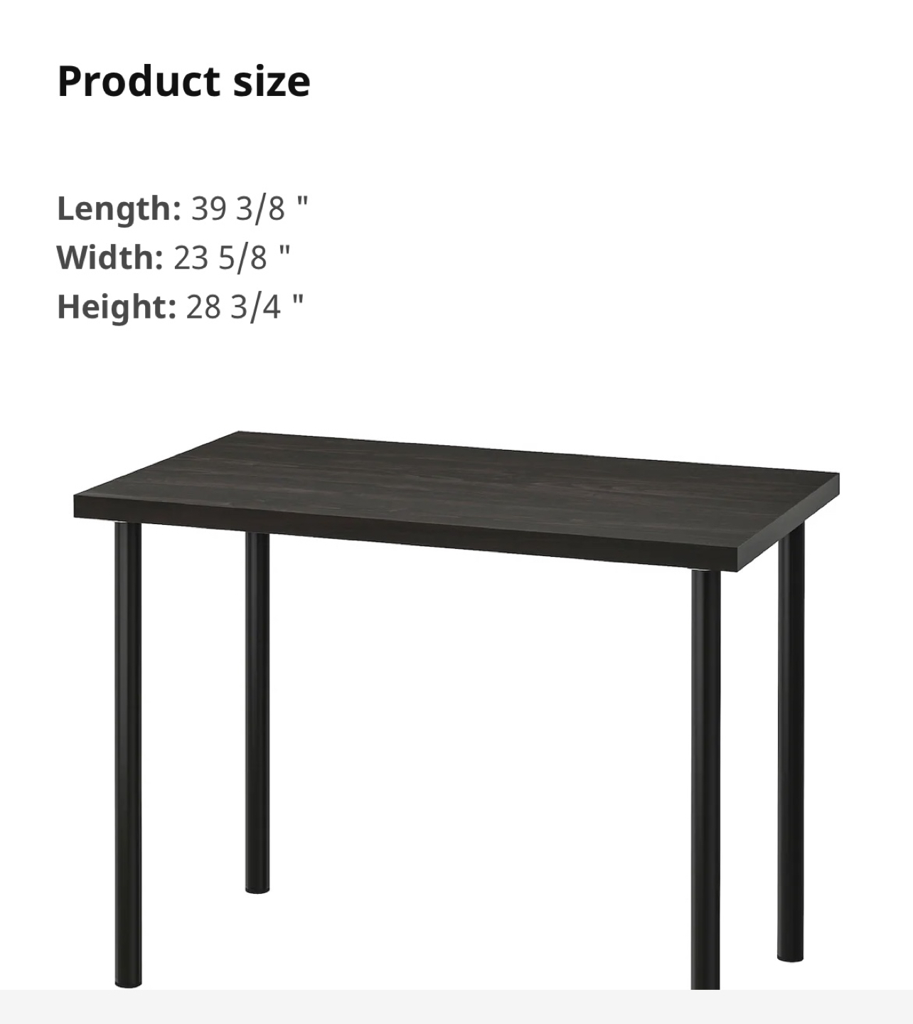 IKEA desk&office chair with FREE floor protector  - photo 2