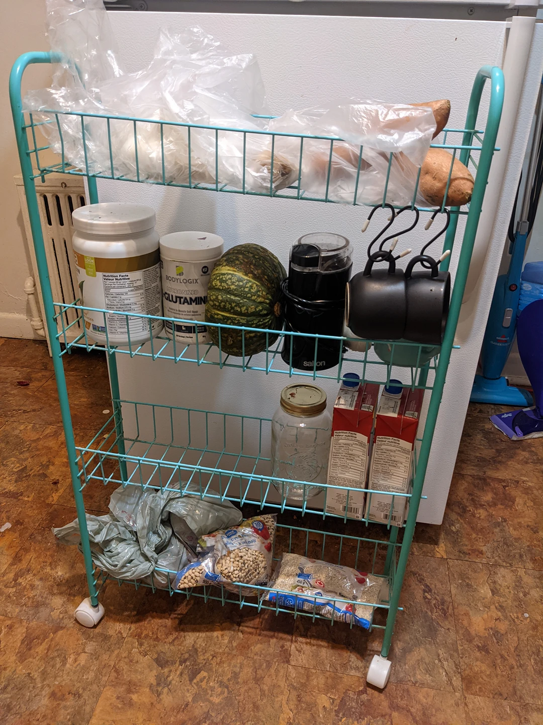 Kitchen/storage cart with wheels thumbnail