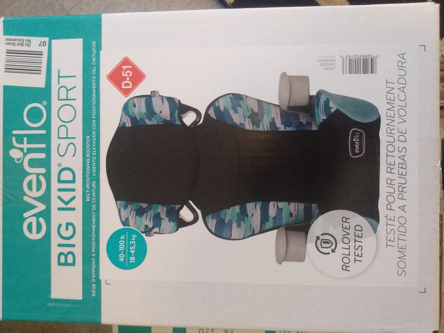 EVENFLO BIG KID BOOSTER SEATS - photo 5