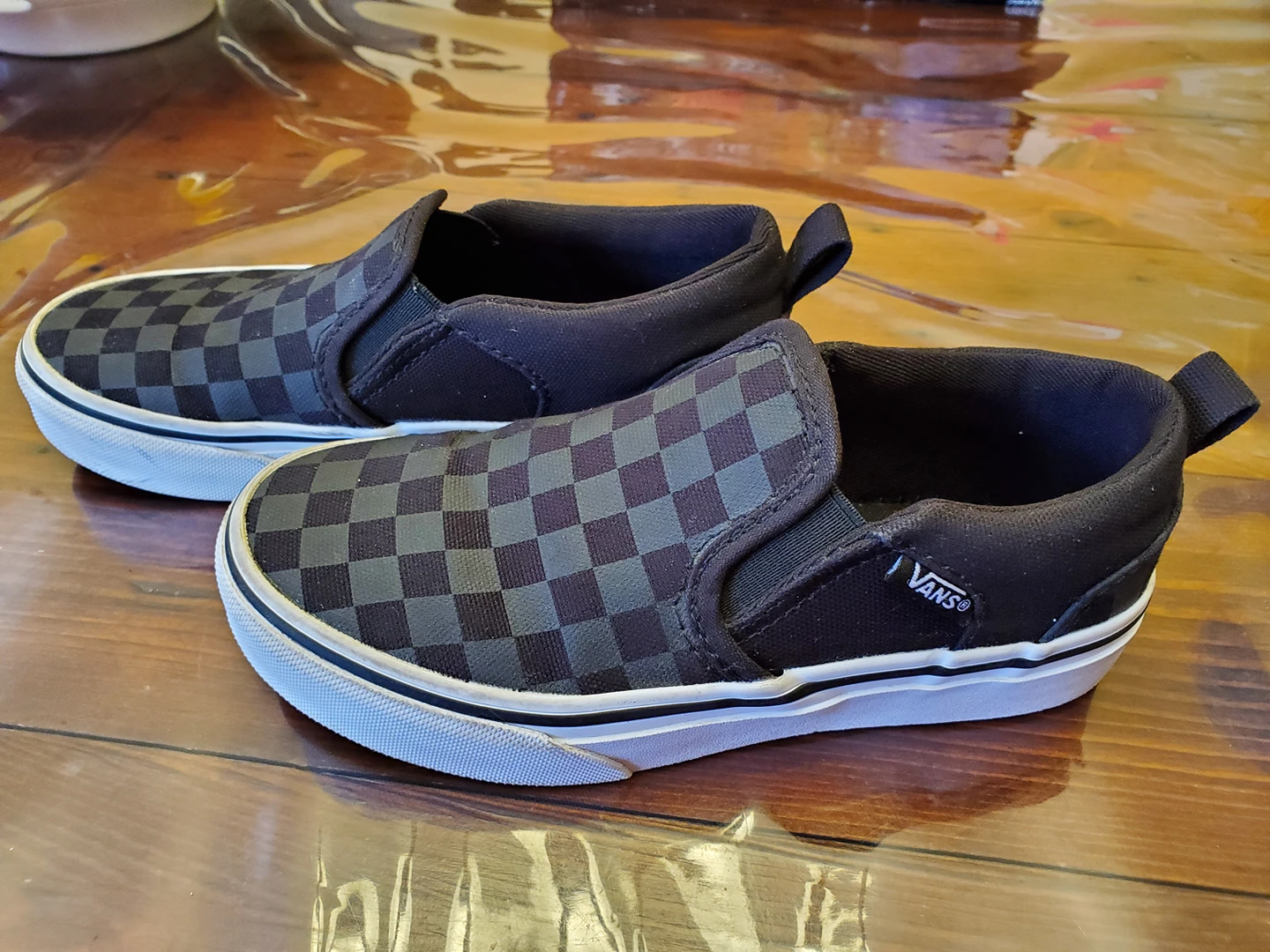 Boys Vans Shoes Youth Size 1