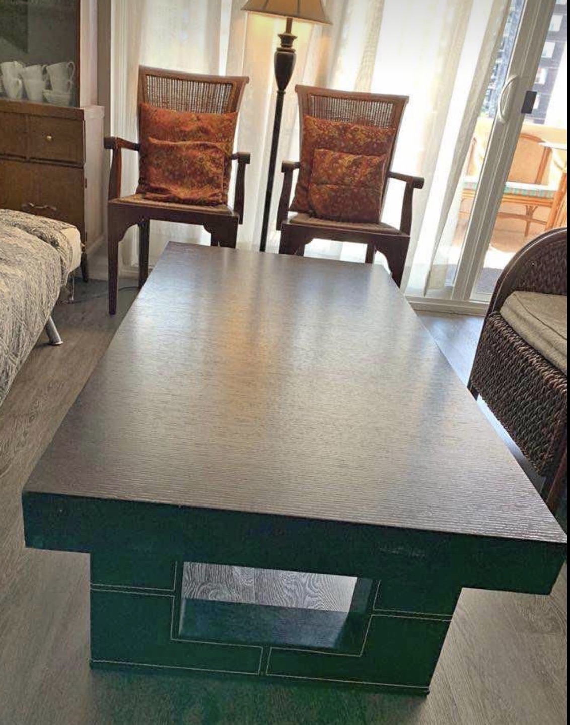 Black Wooden coffee table 