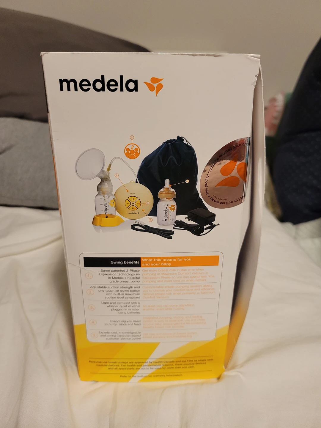 medela single pump swing - photo 3