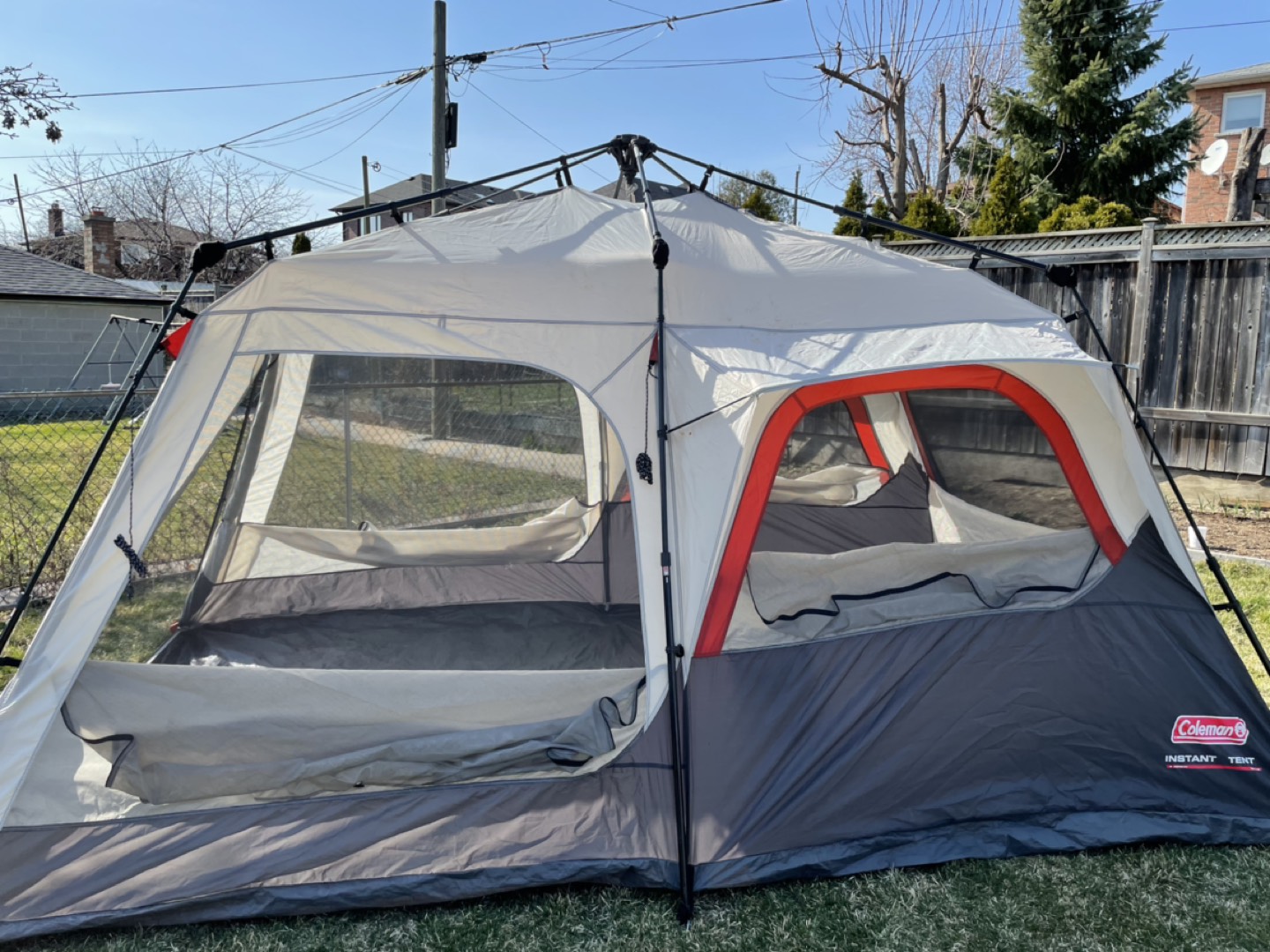 Coleman instant tent 8 people - photo 4