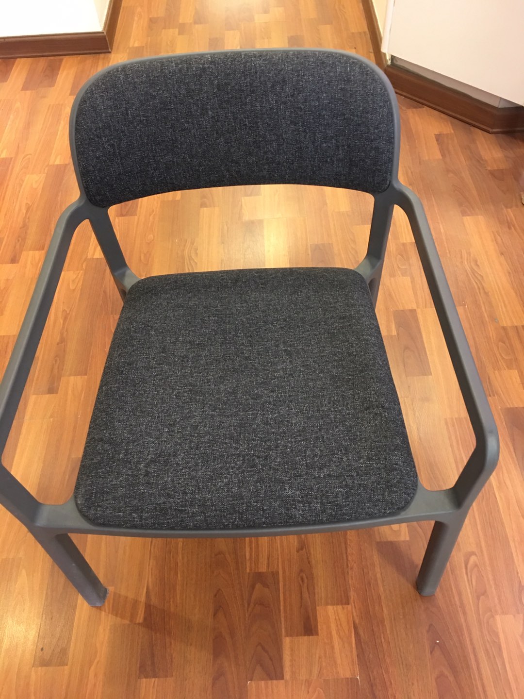 IKEA grey armchair  thumbnail