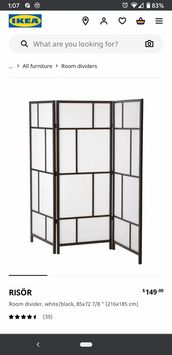 IKEA Room Divider