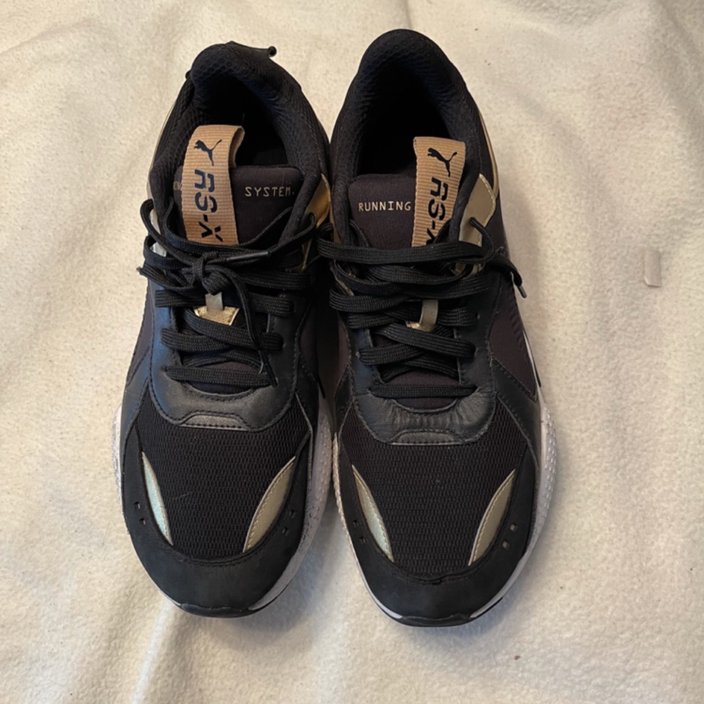 Puma RS-X Black Gold Men’s size 10 thumbnail