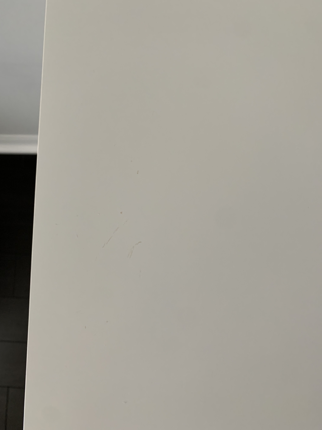 IKEA white desk + desk lamp - photo 5