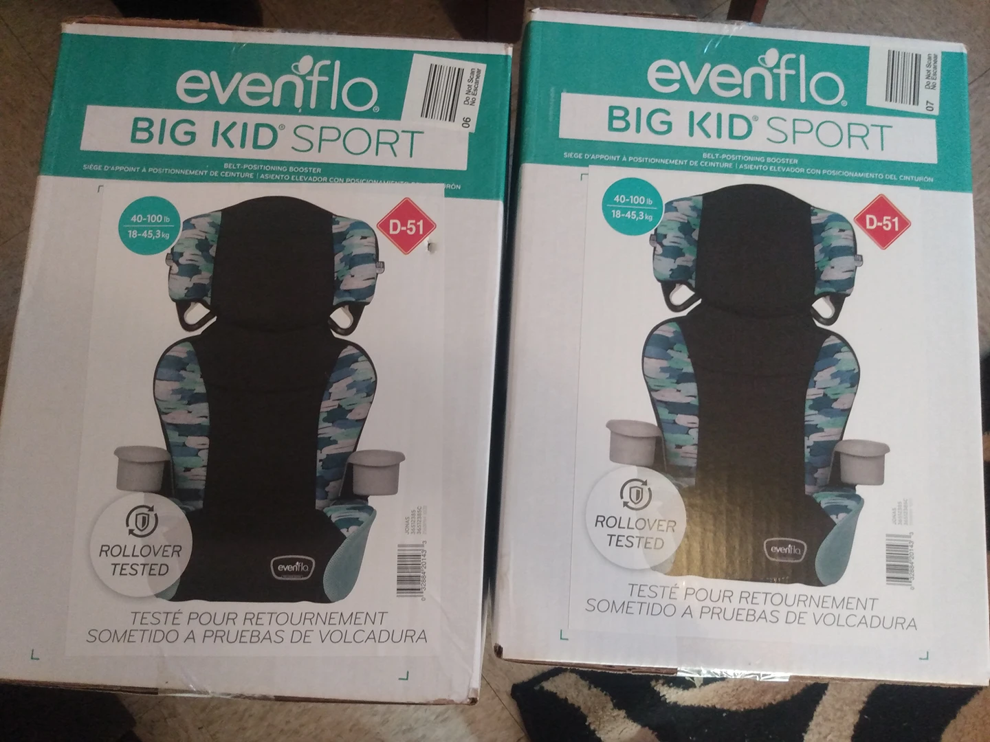 EVENFLO BIG KID BOOSTER SEATS - photo 3