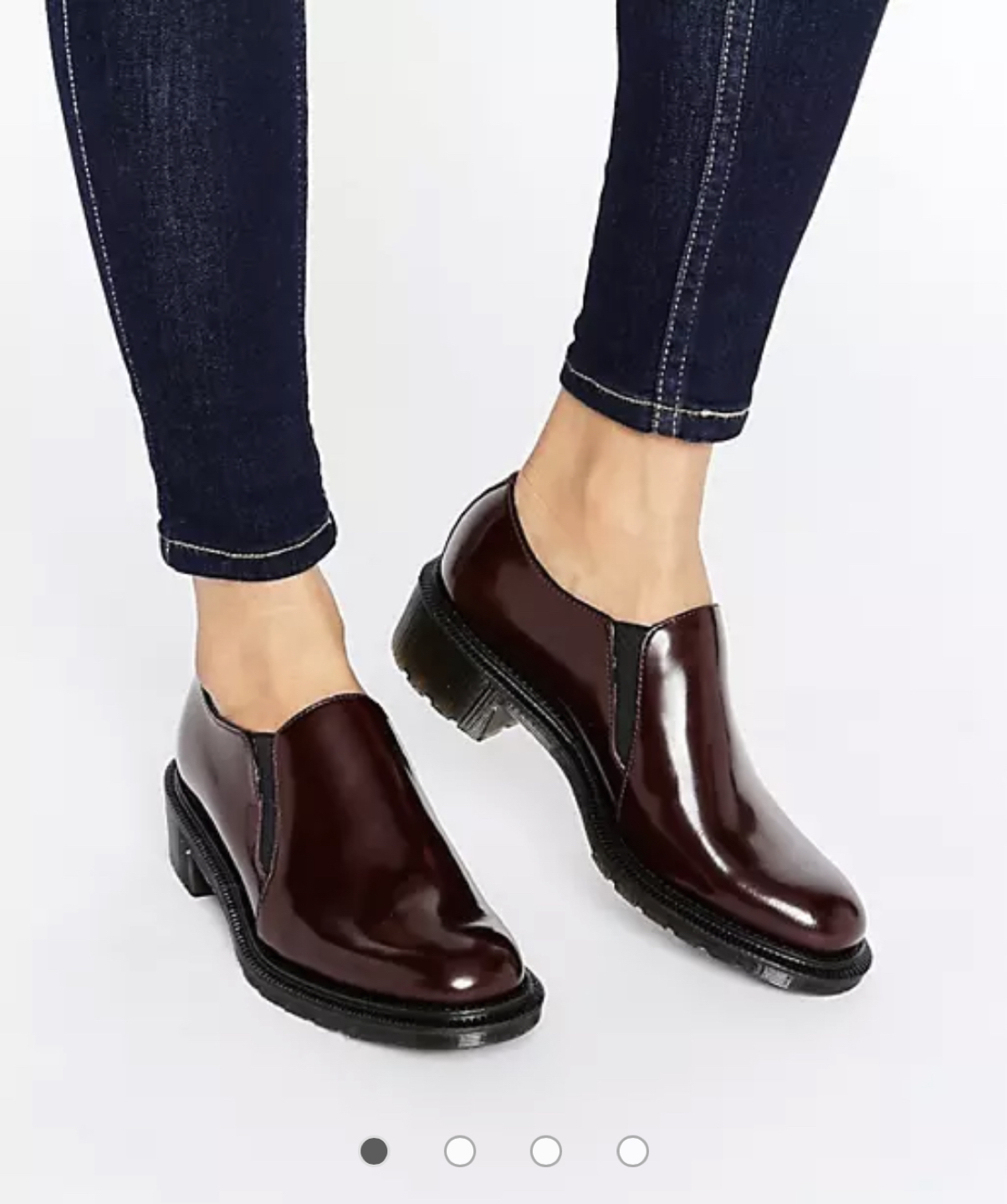 Dr. Martens Rosyna Wax Polished Slip-on Loafer
