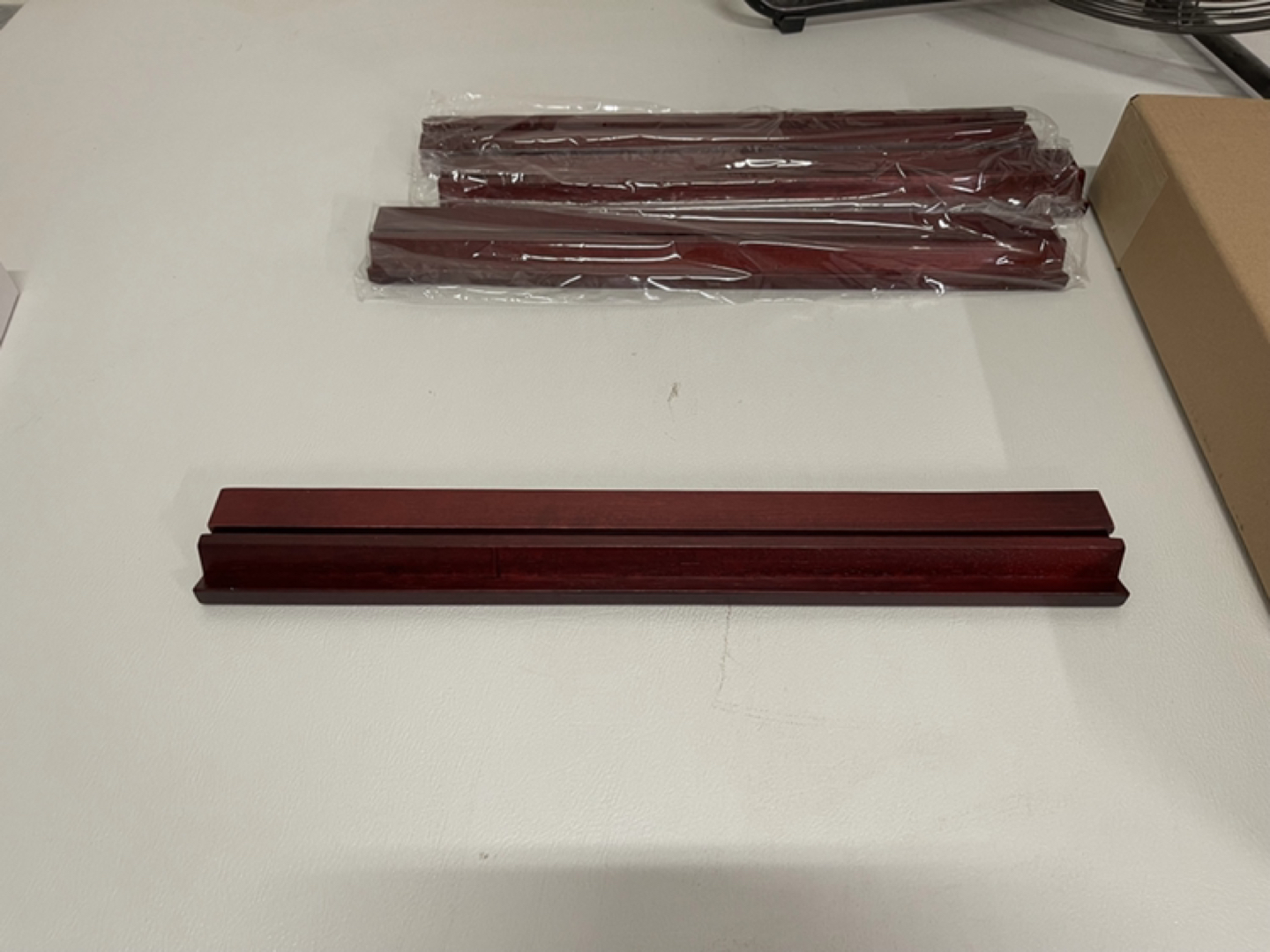 Classic Wooden Mahjong Racks (New in box) thumbnail