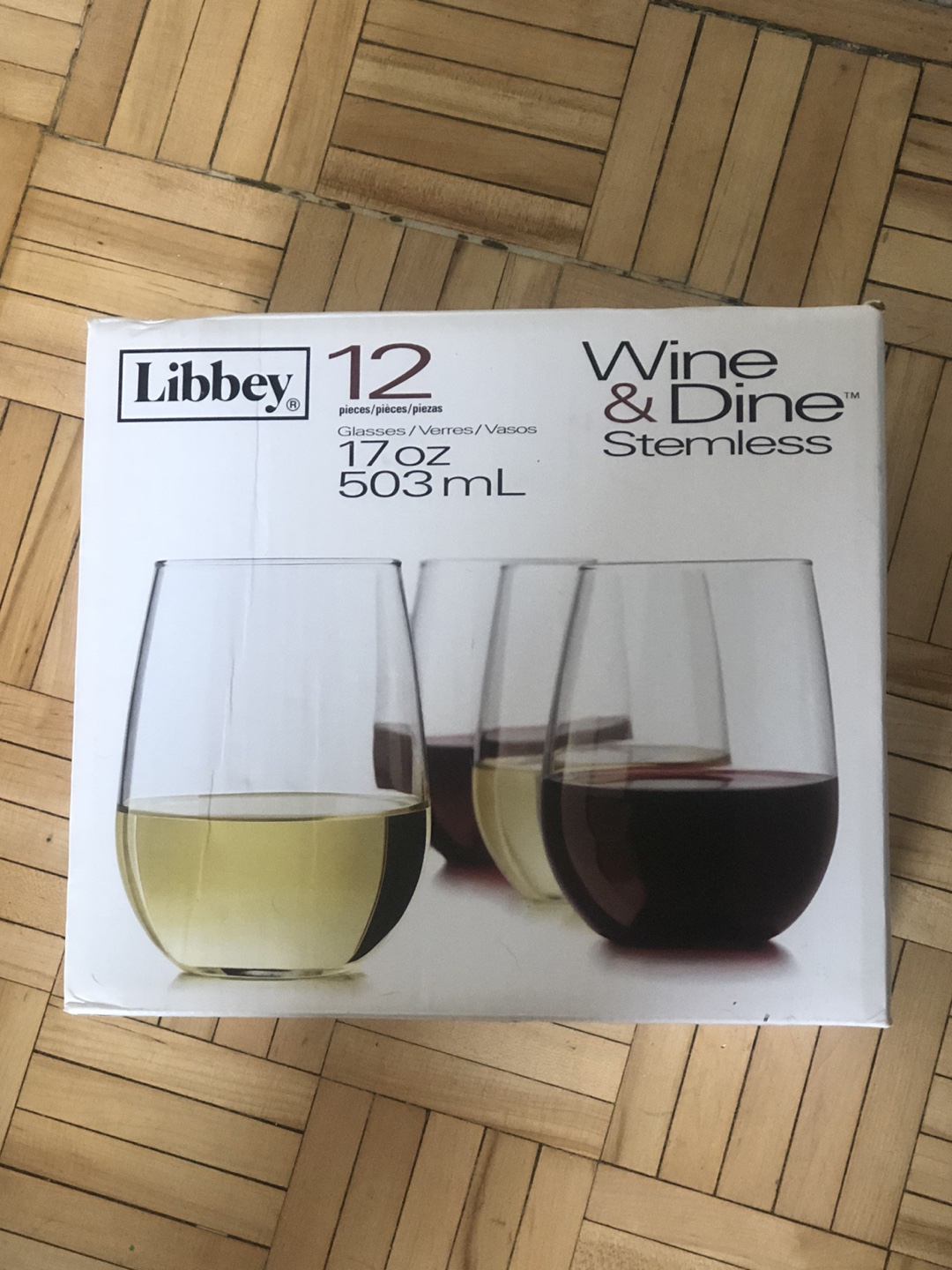 12 pc wine glass set thumbnail