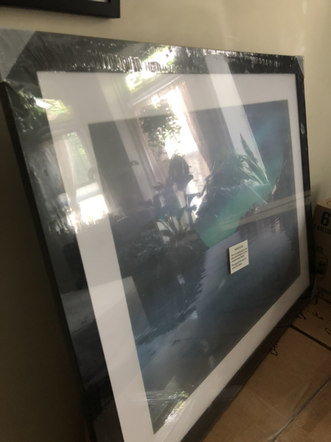 22x28 New mat picture frame. Must go by 6/26. - photo 3