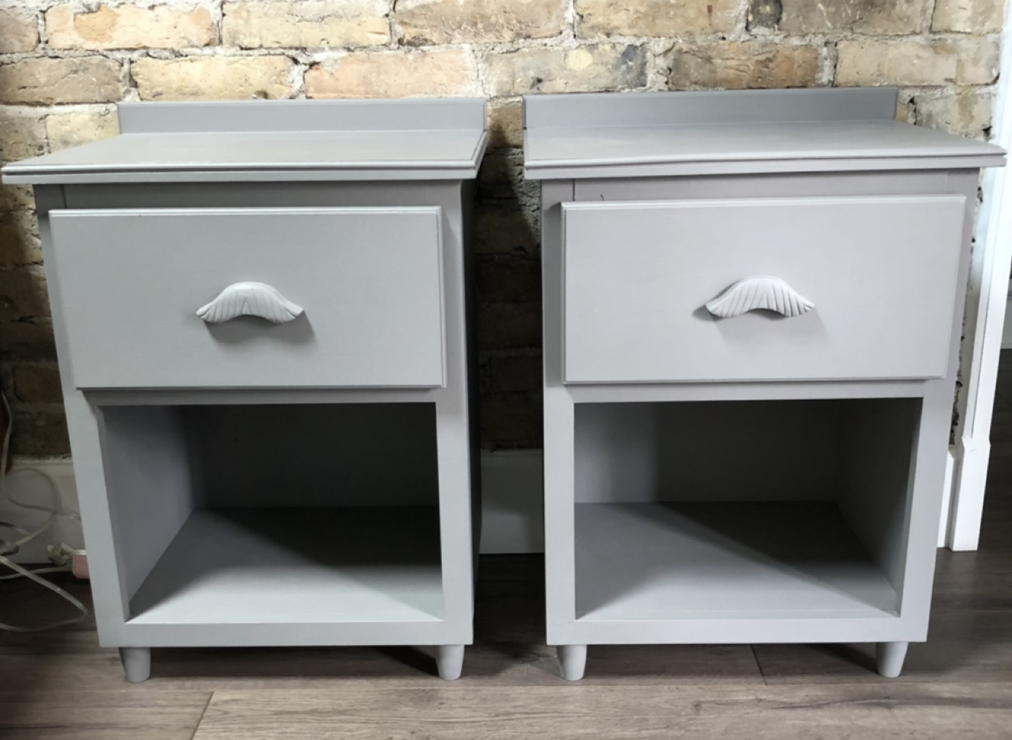 Pair of vintage side tables