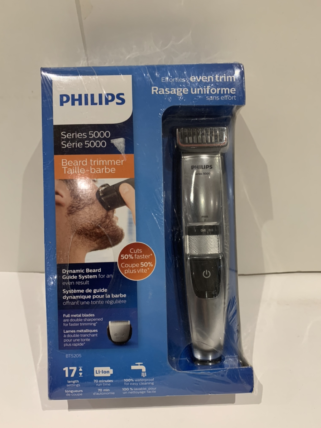 Philips cordless 5000 series beard trimmer