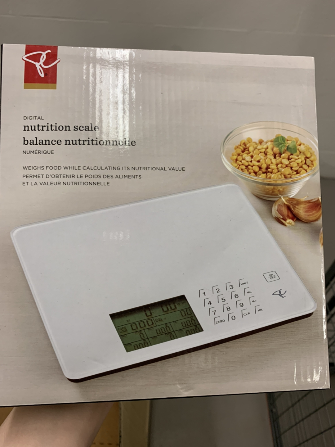 Digital nutrition scale thumbnail