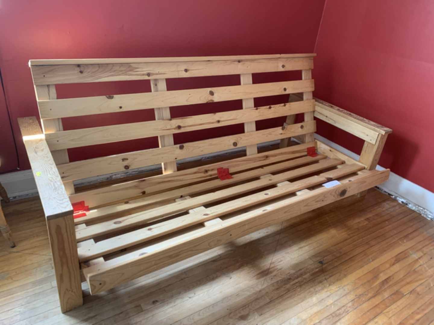 Solid wood futon bed 54”x84”