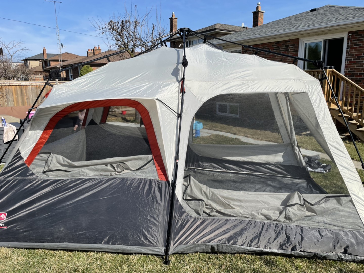 Coleman instant tent 8 people - photo 3