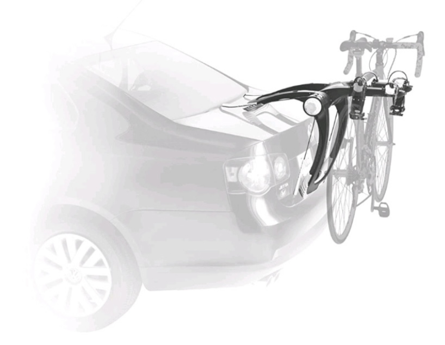 Thule raceway 9002 trunk bike rack  - photo 5