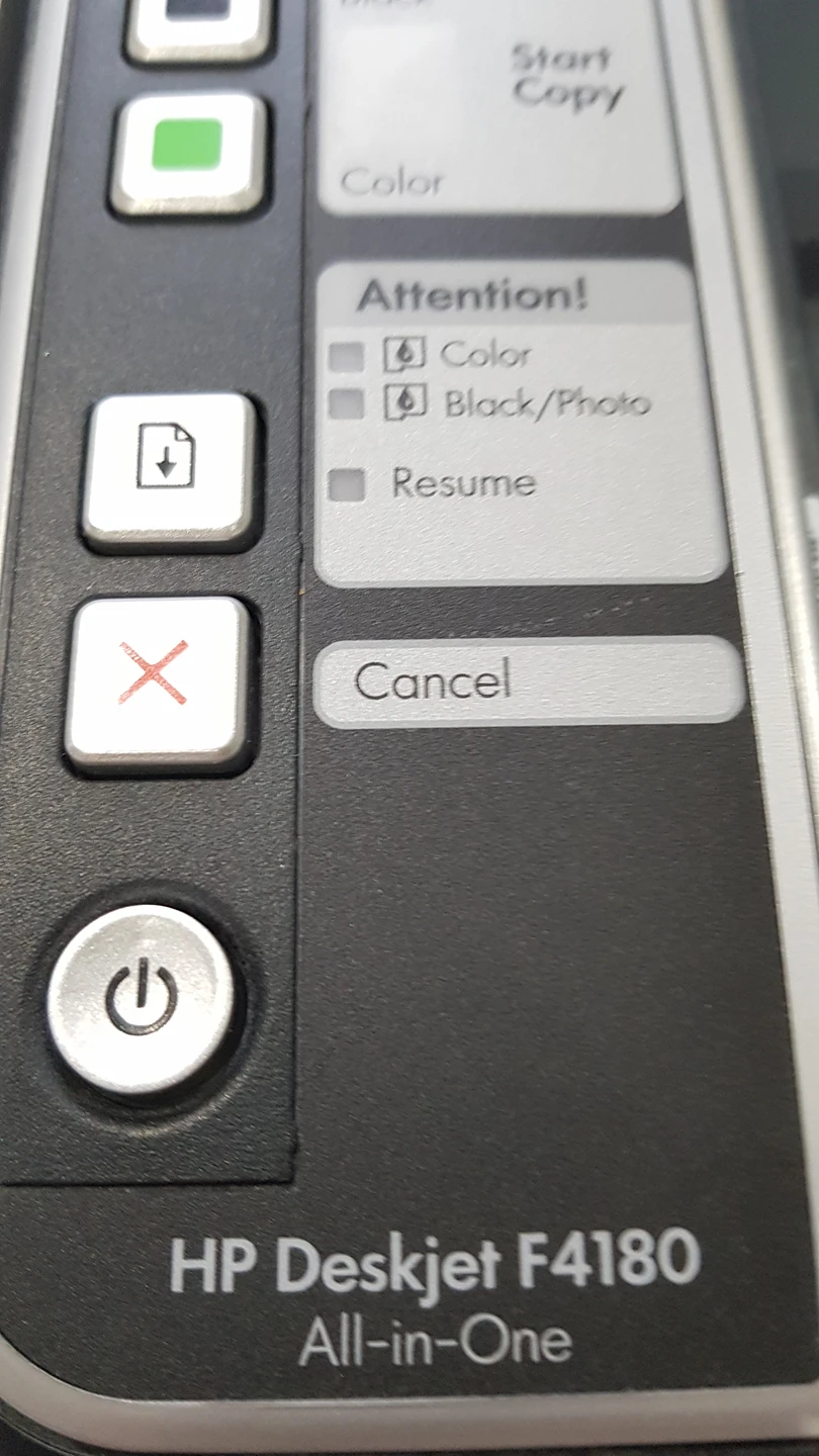 HP Deskjet F 4180 colour BW printer - photo 2