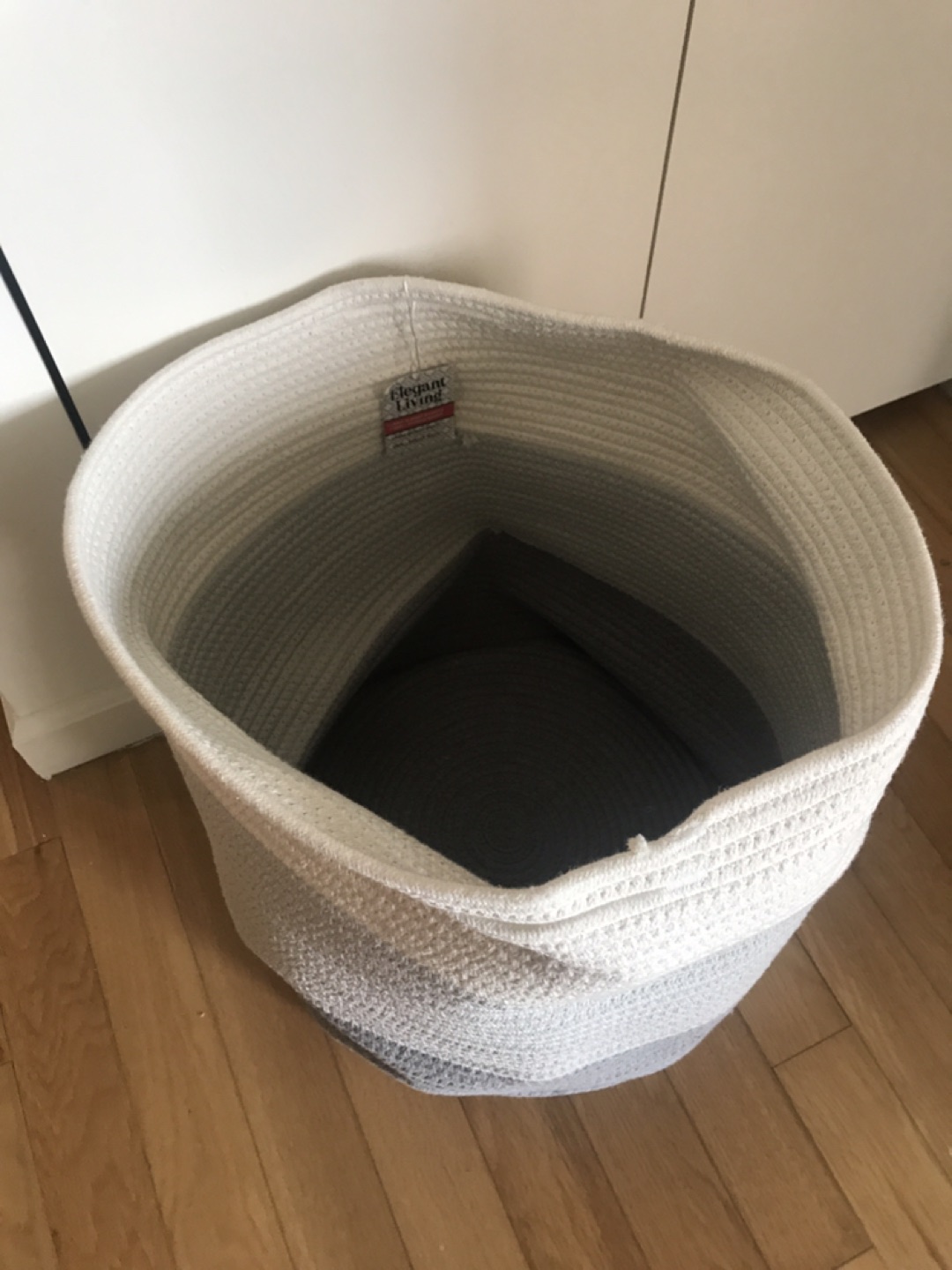 Cotton rope Storage basket. - photo 2