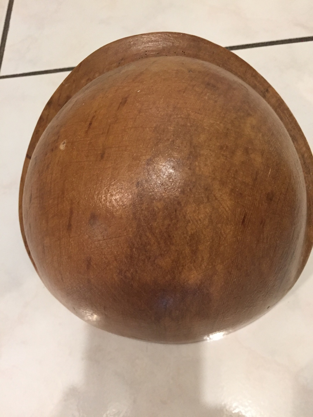 Hat Block. Antique. Hard wood. - photo 3