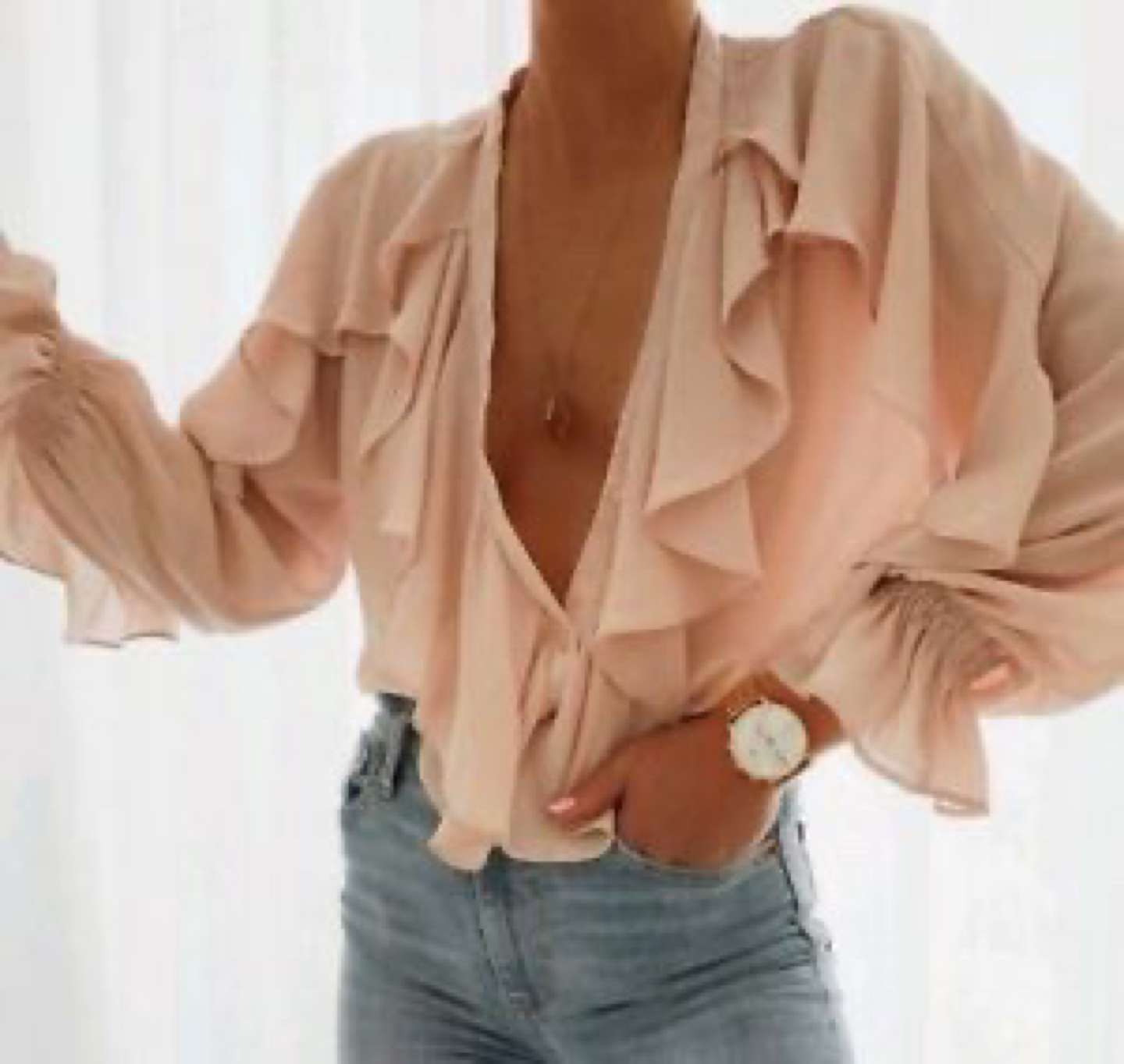 Zara blouse 