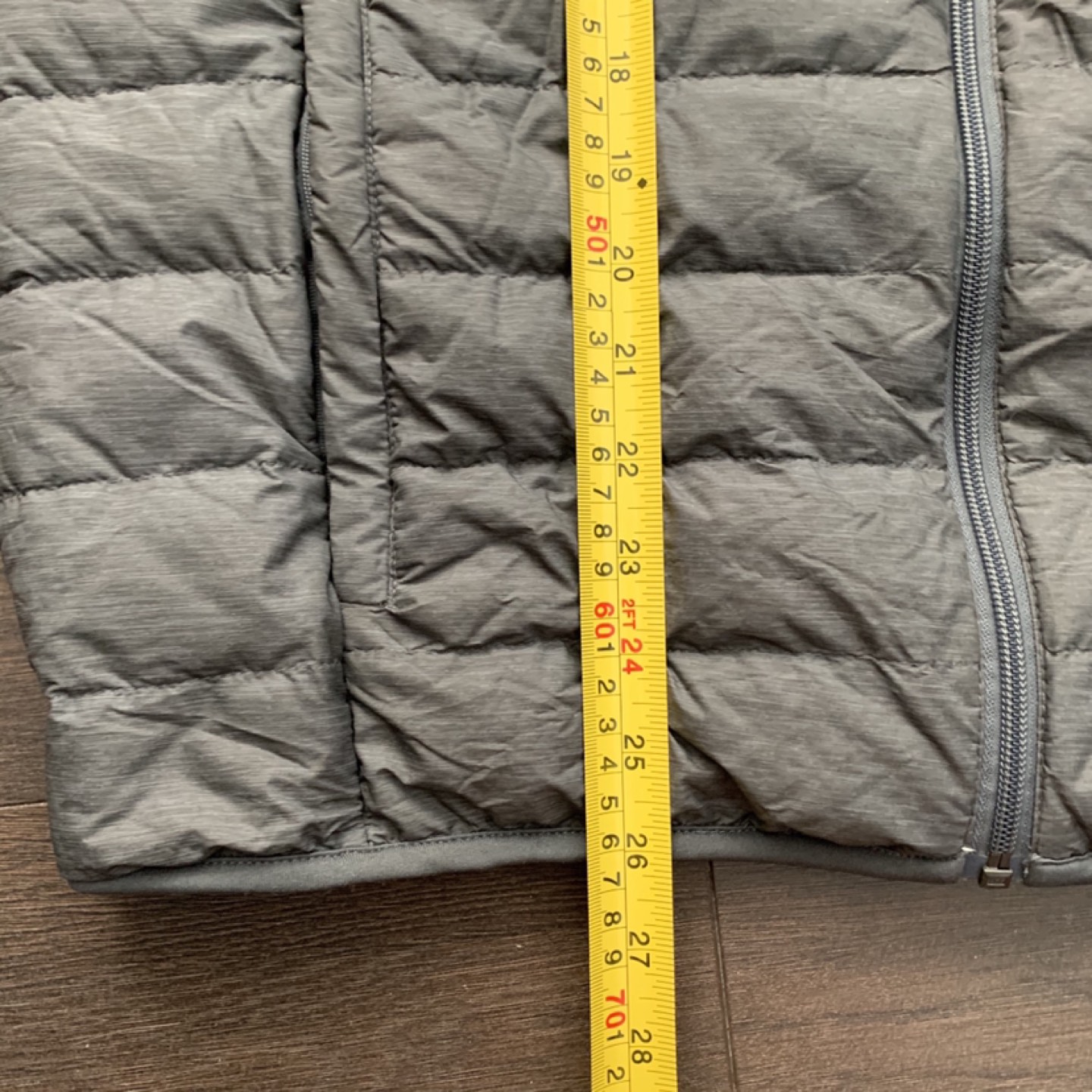 Down Filled Waterproof Puffer Vest Grey Women’s M 32 Degrees - photo 4