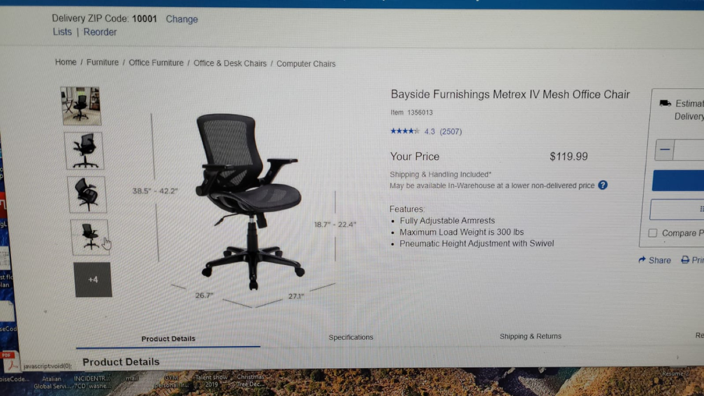 Office chair, Like knew!!! Very strong and firm