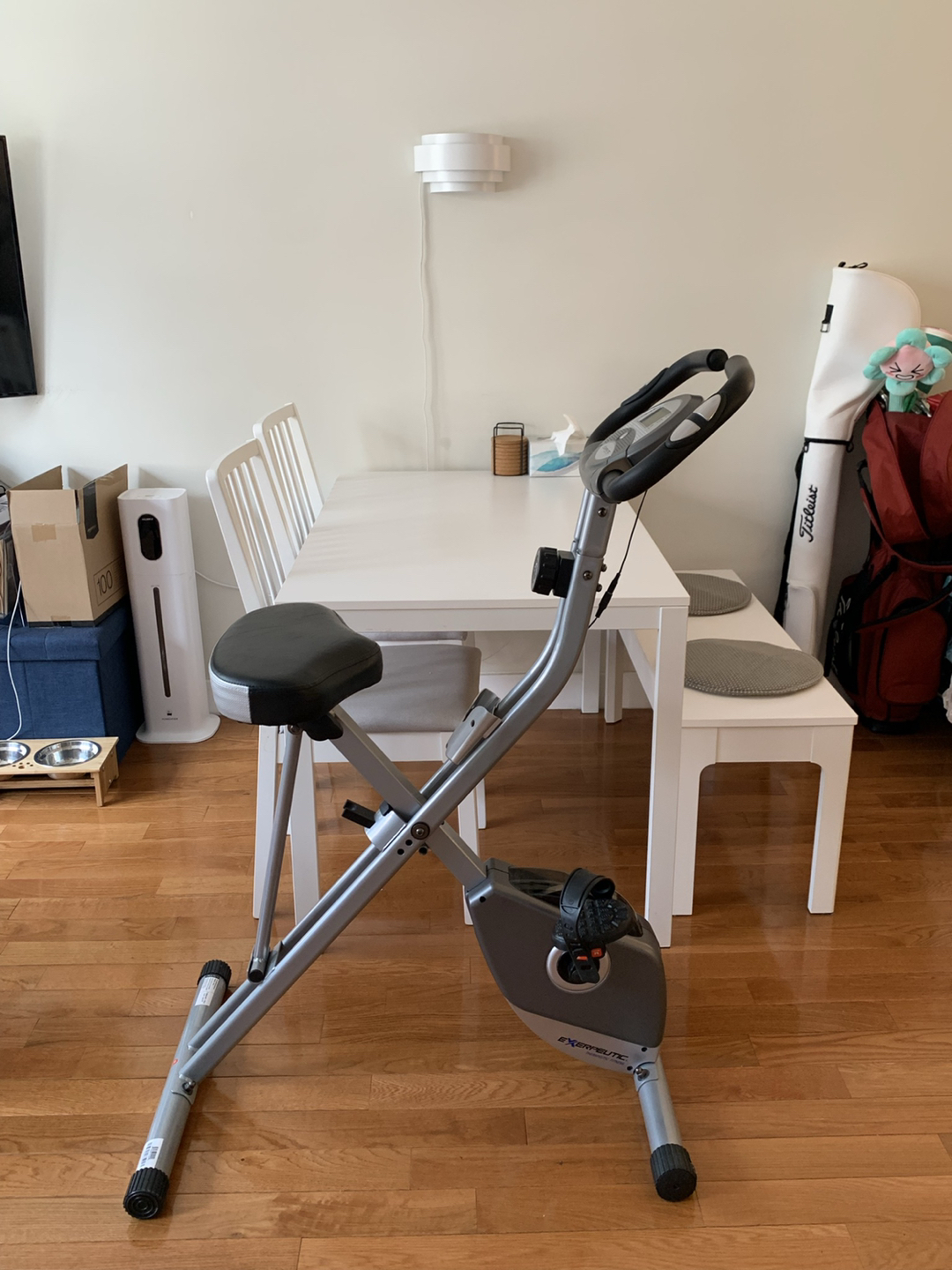Foldable indoor cycling machine - photo 2