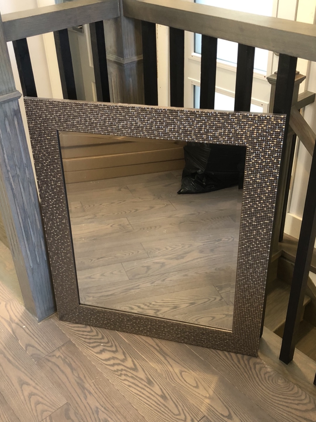 Silver Bouclair Mirror  - photo 2