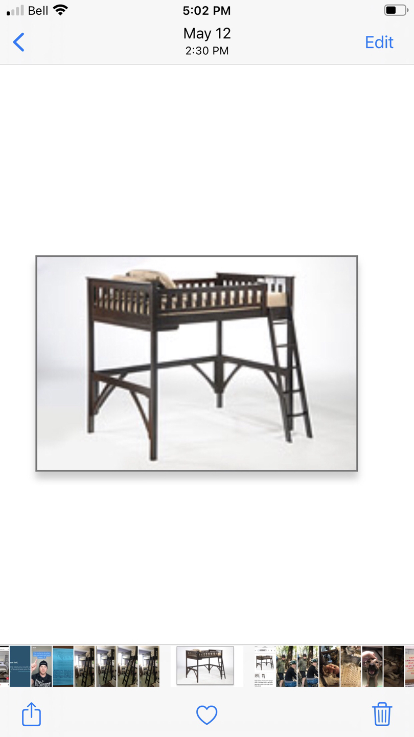 Twin loft bed image indicator(2)